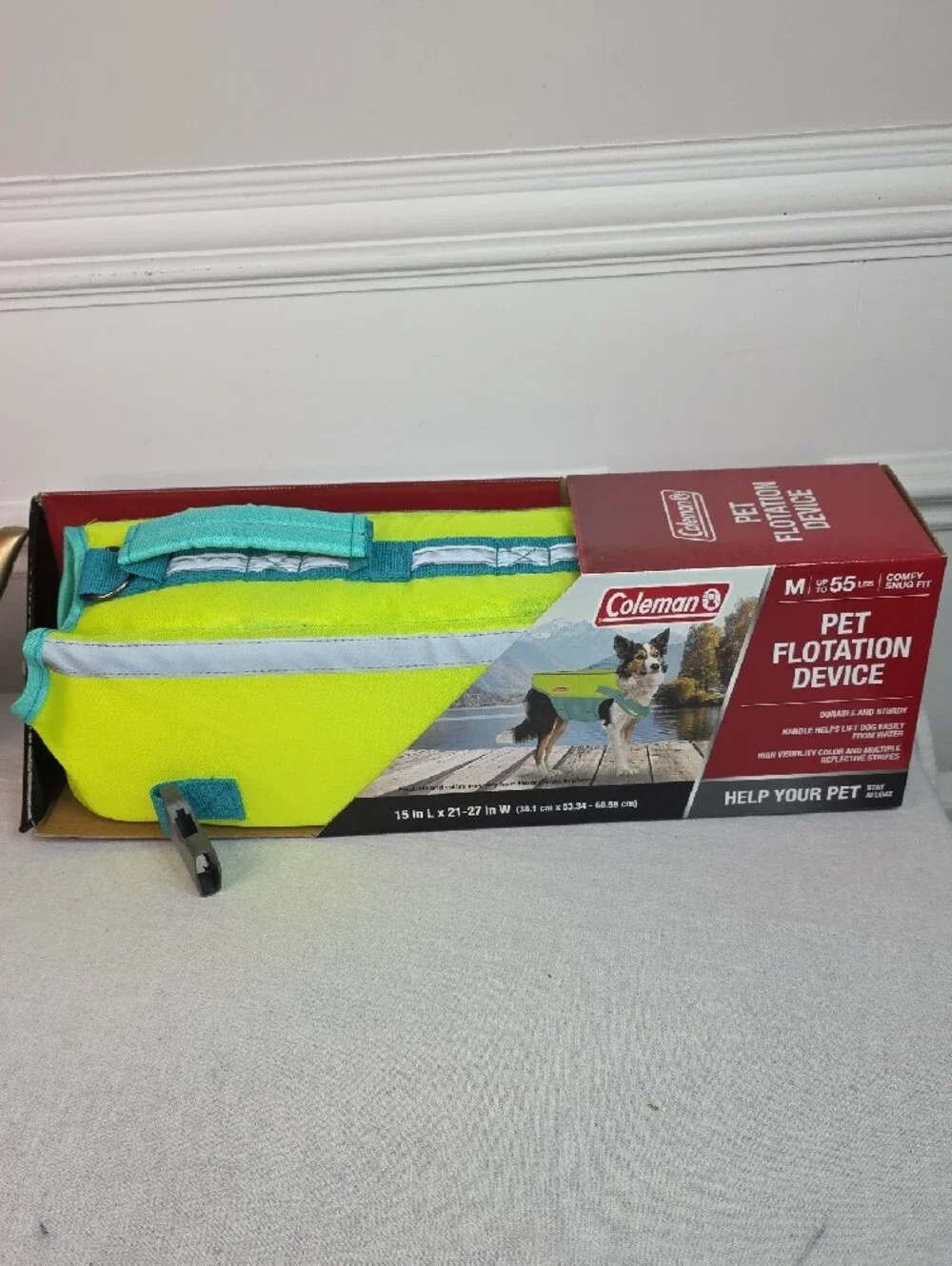 Coleman pet flotation